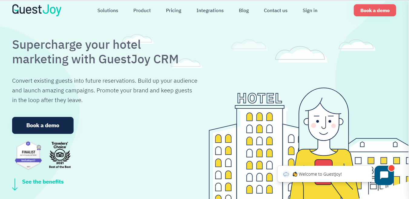 guestjoy hotel email tool